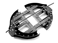 Plastic Adjustable Sno-Shoe® Fiber Optic Strand Storage Brackets (2116-SAPSS)