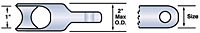 Dimensional Drawing for Rope to Swivel Clevis