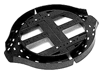 Plastic Adjustable Sno-Shoe® Fiber Optic Strand Storage Brackets-1