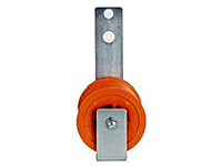Pole Mount Single Roller Cable Blocks