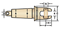Swivel Head Innerduct Pulling Eyes-2