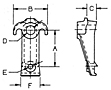 Through Bolt and 1/2 inch (in.) Lag Screws-2