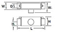Type T Conduit Bodies
